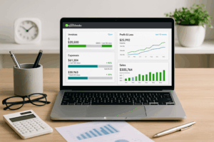 Simple Finances Quickbooks Bookkeeping image