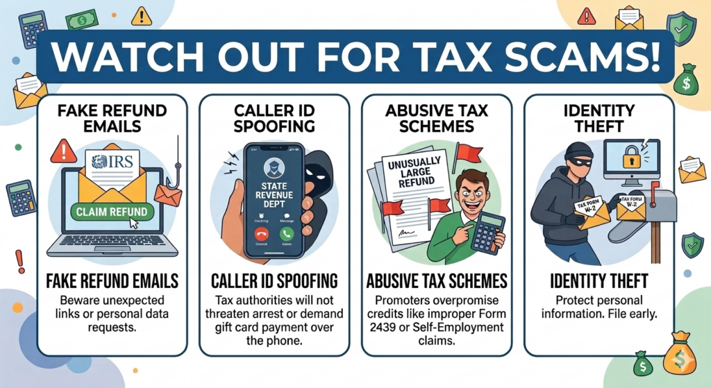 Avoid Tax Scams Image