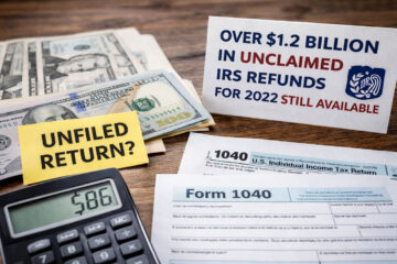 Unfiled 2022 tax return refund