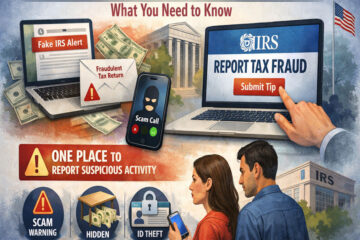 Report IRS Fraud and Scams