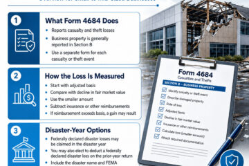 Qualified Disaster Loss Form 4684 Image